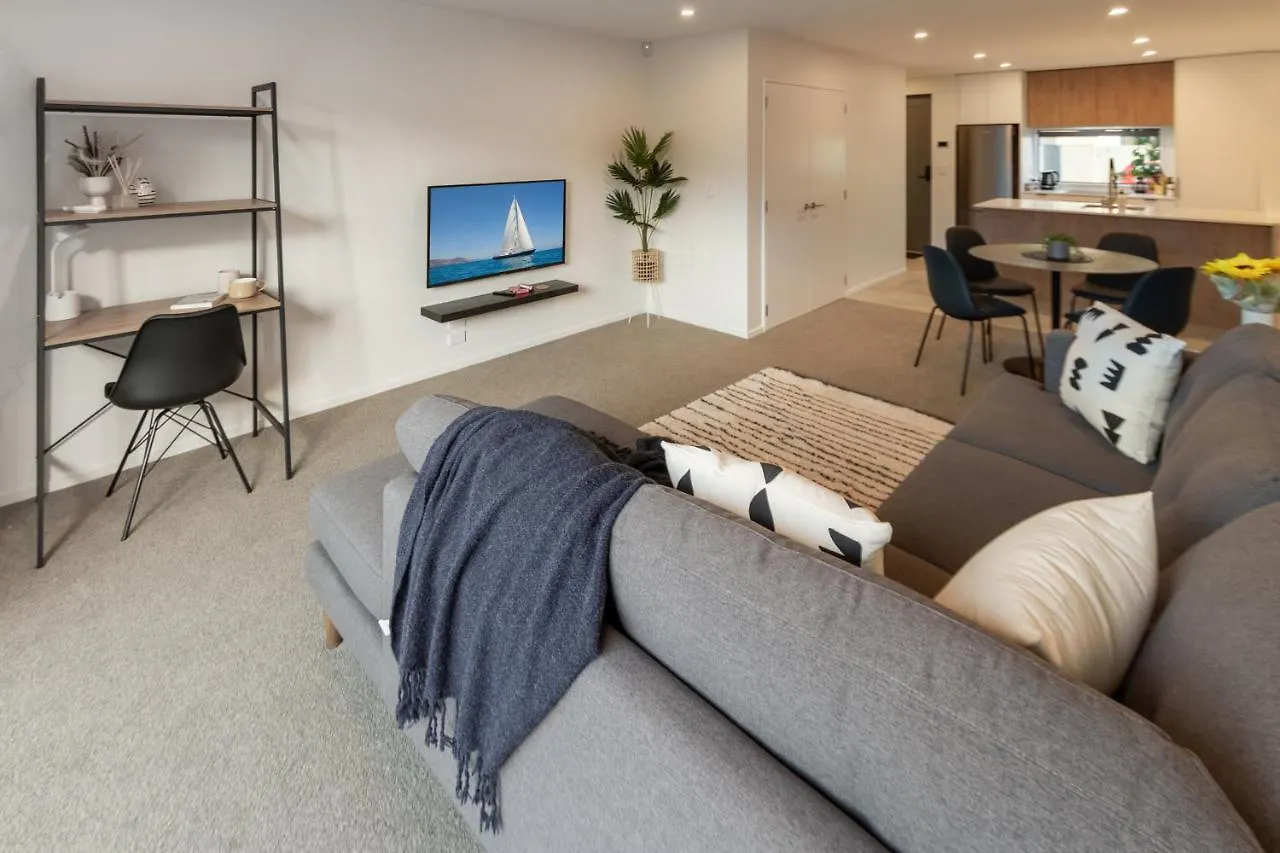 Апартаменты City Lights Retreat With Carpark 2 Bed 2 Bath Крайстчёрч Новая Зеландия